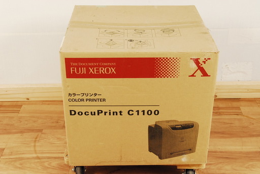 8736 未使用 富士ゼロックス FUJI XEROX カラープリンター DocuPrint C1100 アントレ