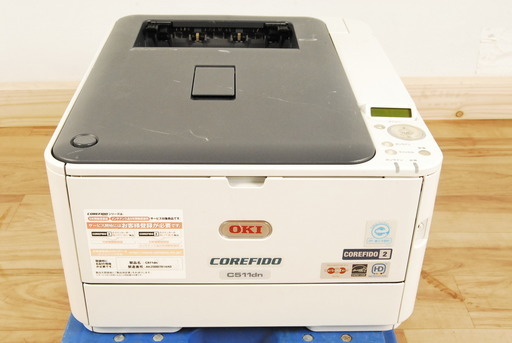 8737 OKI 沖データ A4対応 カラーLEDプリンター  COREFIDO2 C511dn USB\u0026LAN対応　アントレ