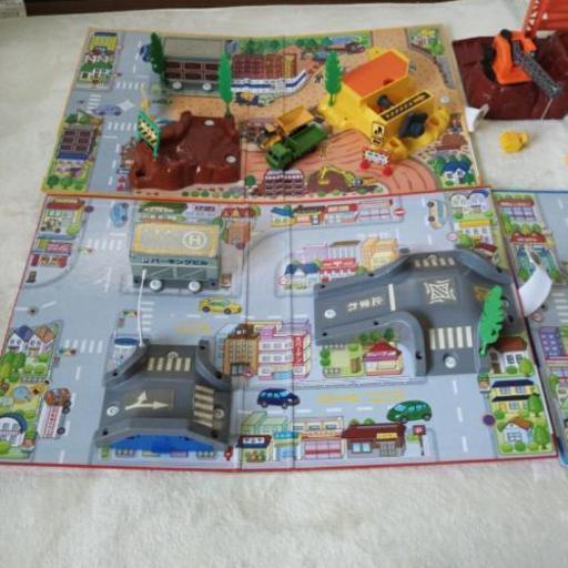 お値下げ トミカハンディ立体マップ 建設現場セット チップとデール 瑞穂のおもちゃの中古あげます 譲ります ジモティーで不用品の処分