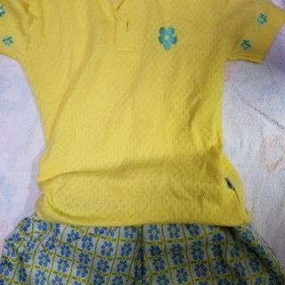 女の子  半袖ポロシャツセット  4歳