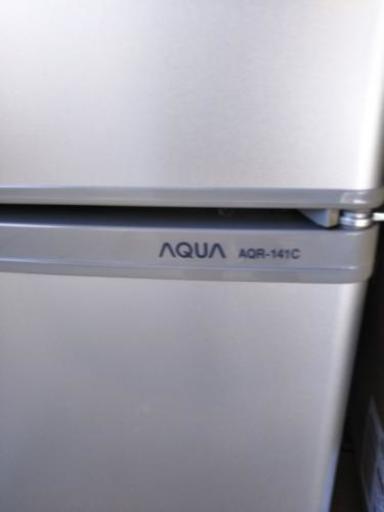 ☆美品☆値下げ☆2014年製冷凍冷蔵庫 AQUA :AQR-141C:137L