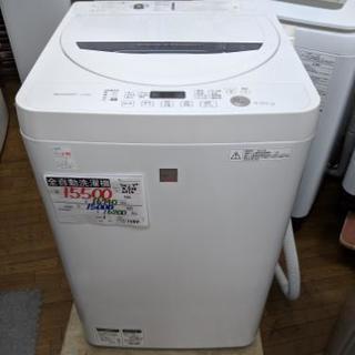 全自動洗濯機【シャープ】2016年製　ES-G4E3