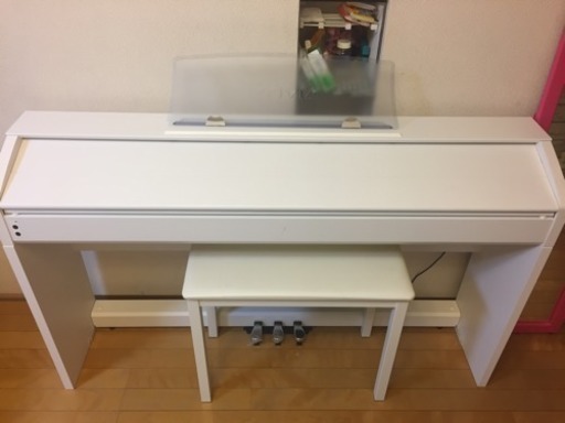 Casio PX-760 電子ピアノ（ホワイト） 椅子付き CASIO 電子ピアノ PX