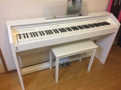 Casio PX-760 電子ピアノ(ホワイト) 椅子付き | www.sman1sukawangi