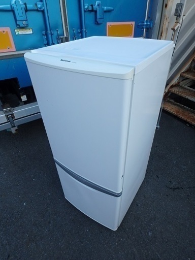 ☆2D簡易清掃済み☆2008年製☆　National ナショナル　ノンフロン冷凍冷蔵庫　 NR-B143J-W -1