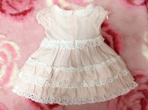 Shirley Temple シャーリーテンプル ピンクレース ワンピース R U R U 新札幌のベビー 用品 ベビー服 の中古あげます 譲ります ジモティーで不用品の処分