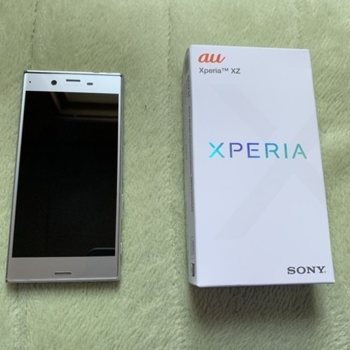 au回線】ソニーXperiaXZ SOV34 ネイビー？ SONY Xperia XZ SOV34 au