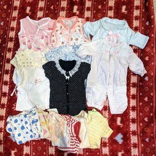 大量激安ベビー服！女児　出産準備　夏生まれ60〜70cm