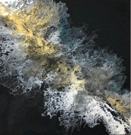 アクリル絵画 インテリア アート