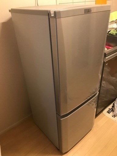 本日締切 MITSUBISHI 2017年製 冷蔵庫 状態良好