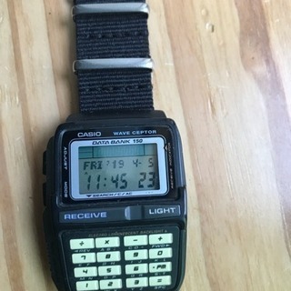 CASIO データバンク 電波腕時計