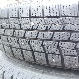 145/80R13 スタッドレス季節外れ値下げ！！ アルミホイール セット 9.5部山！！