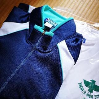 【下さい】茨城県立八千代高校体操服(緑線)