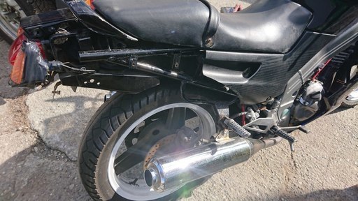 ☆カワサキ ZZR250 書付き始動OK 完全ジャンク！☆交換下取り上取り可 ...