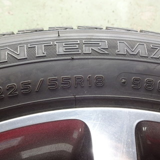 225/55R18 WINTER MAXX SJ8 ジープコンパス純正ＡＷ付き