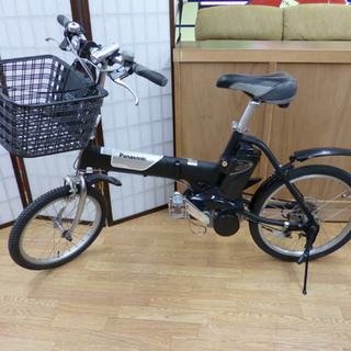 Panasonic/パナソニック 折たたみ 電動ハイブリッド自転車 BE-EPW07B 7段変速 ブラック カゴ付 折畳み アシスト自転車  ☆ PayPay(ペイペイ)決済可能 ☆ 札幌市 清田区 平岡