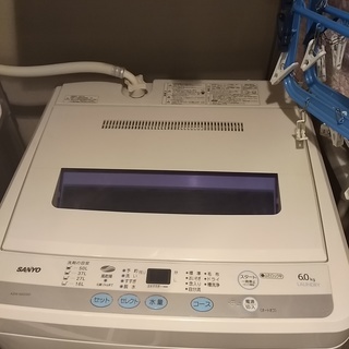 三洋　洗濯機　6kg