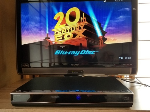 ☆W録画&1TB♪シャープAQUOSブルーレイ BD-1600☆フルセット♪ SHARP BD-