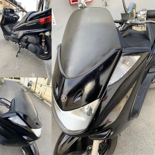 ♪人気のブラック♪ヤマハ　マジェスティC　250ｃｃ　実働/プチカスタム/良質ＷＡＫＯＳ製品で清掃済み/配達可♪ ♪人気のブラック♪ヤマハ マジェスティC 250cc 実働/プチカスタム