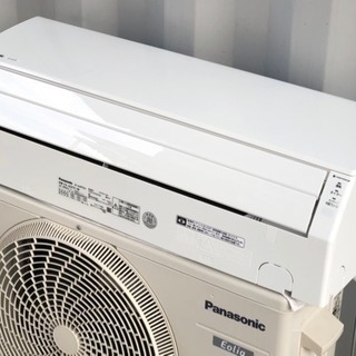 美品！パナソニック エアコン◇主に6畳用◇2017年製◇エオリア◇ナノイー◇内部クリーン◇CS-J227C◆JA-0018