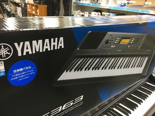 【YAMAHA】電子ピアノ『PSR-E363』あります！！
