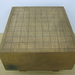 将棋盤 足付き 木製 33.5cm×36.5cm