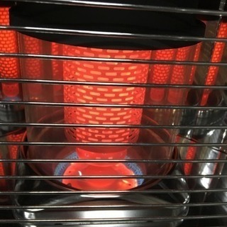 y355☆ サンポット 煙突式石油ストーブ 煙突ストーブ 床暖付き 2010年