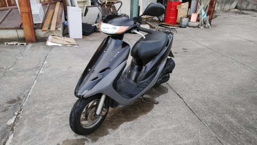 ☆☆ホンダライブディオSR　AF35　黒　元気良く走る2ストバイク