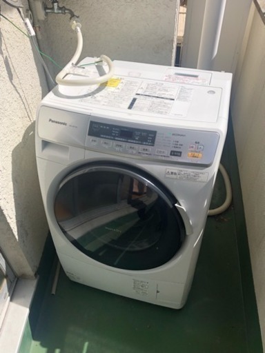 2013モデル Panasonic 洗濯6kg 乾燥3kgドラム式 洗濯乾燥機 NA-VD110L