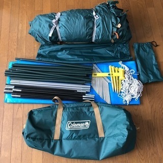 コールマン  コネクティングドームシステム テント タープ セット キャンプ アウトドア Coleman