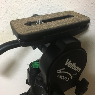 Velbon FHD‐71Q（雲台）とGEO N830（三脚）のセット