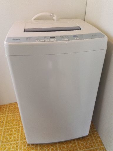 アクア 6.0kg 全自動洗濯機　ホワイトAQUA AQW-S60F 17年製新品同様 配送無料