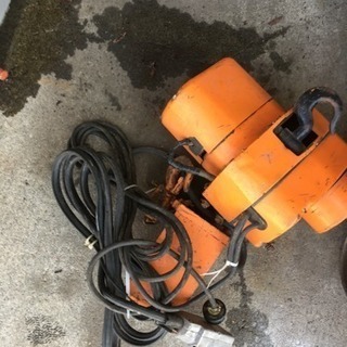 値下可 日立 ヒタチ HITACHI 1 BHPS 揚程3m 500㎏ ウインチ チェーンブロック 200V 