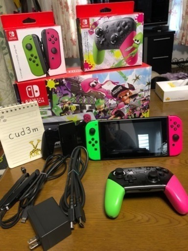 ニンテンドースイッチ スプラトゥーン2セット ソフト無し