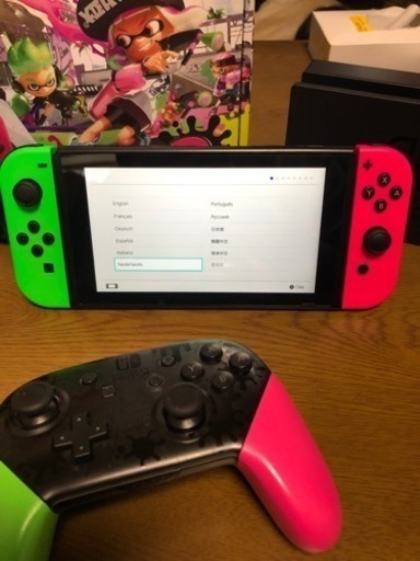 Nintendo Switch 本体セット スプラトゥーン2※スプラソフト無し ジャンク扱い》ニンテンドースイッチ 初期型 スプラトゥーン2セット