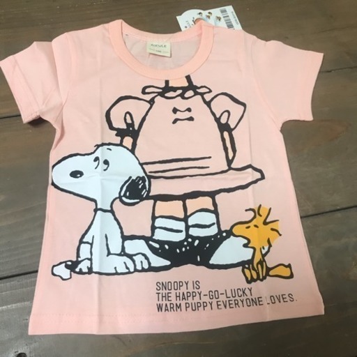 新品 スヌーピーtシャツ 100 ピンク Hiin 宜野湾のキッズ用品 子供服 の中古あげます 譲ります ジモティーで不用品の処分