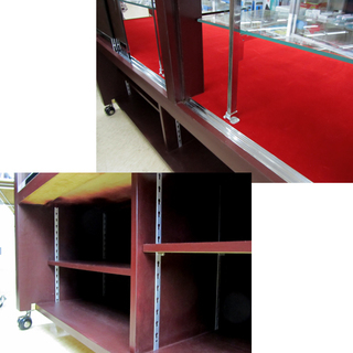 4月限定 ショーケース 店舗什器 宝飾・時計ディスプレイ ガラスケース