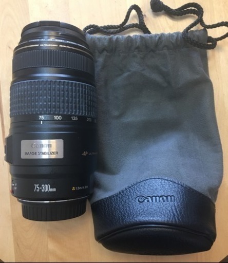 【㊗️ 完売】ズームレンズ：Canon EF 75-300mm 1: 4-5.6 IS