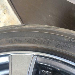215/45-17 ヨコハマタイヤ Sドライブ 4本 2015年