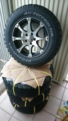 ＭＫＷ ホイール グットリッチ ホワイトレター タイヤ