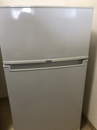 ひとり暮らしや書斎に　ハイアール★86L　2ドア冷凍冷蔵庫　JR-N85A(W)