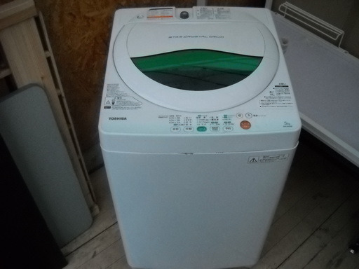 東芝　全自動洗濯機　洗濯容量5kg　AW-GH5G