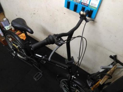 20インチ 折りたたみ 自転車 中古 6段変速 直接引取のみ 20インチ