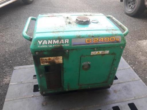 発電機 ヤンマー G2400S 農業 DIY 非常電源
