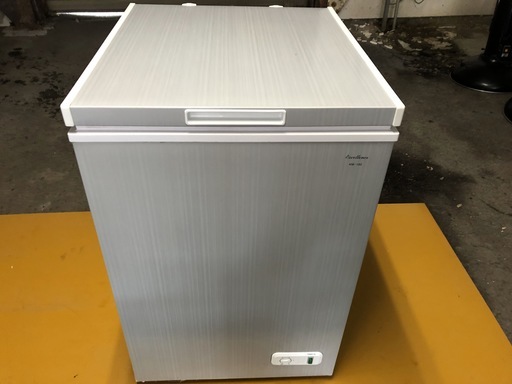エクセレンス　 ホームフリーザー 冷凍庫チェスト型 KM-100　100L 美品 2015年製