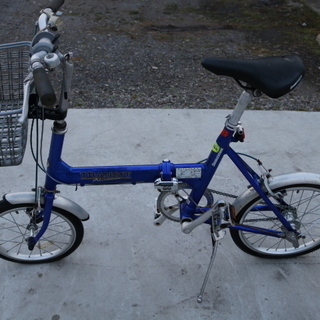 ブリジストン　高級折畳自転車　トランジット　ちょっと修理願います　アルミフレーム