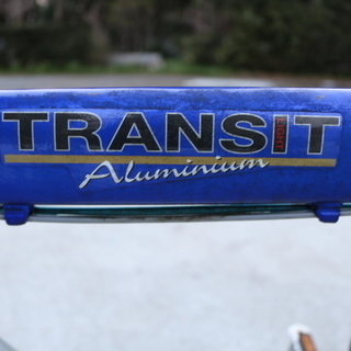 ブリジストン　高級折畳自転車　トランジット　ちょっと修理願います　アルミフレーム