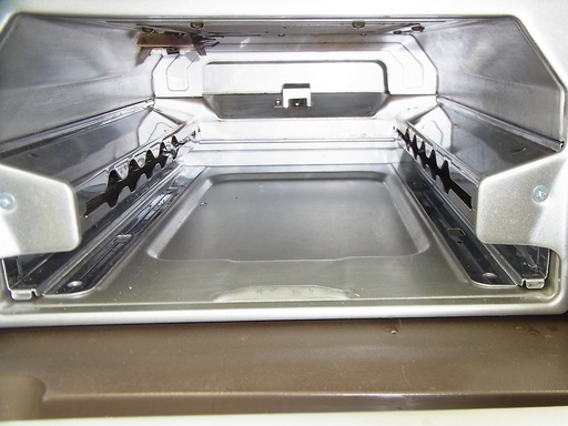 ガスコンロ 2017年 都市ガス用 エブリシェフ 掃除済 水無し両面焼き  