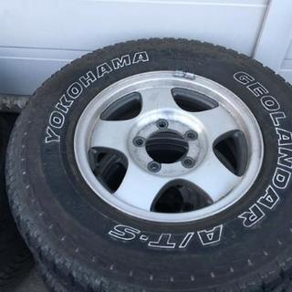 ジオランダー A/T-S ホワイトレター 215/85R16 ジムニー純正アルミ付  リフトアップジムニーにどうぞ