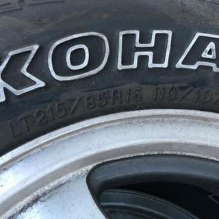 ジオランダー A/T-S ホワイトレター 215/85R16 ジムニー純正アルミ付  リフトアップジムニーにどうぞ